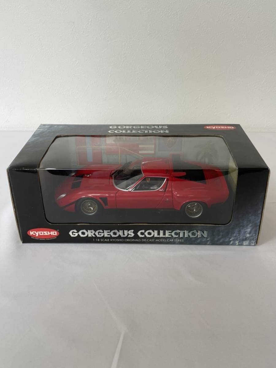 Amazon | KYOSHO 京商 1/18 ランボルギーニ イオタ SVR レッド